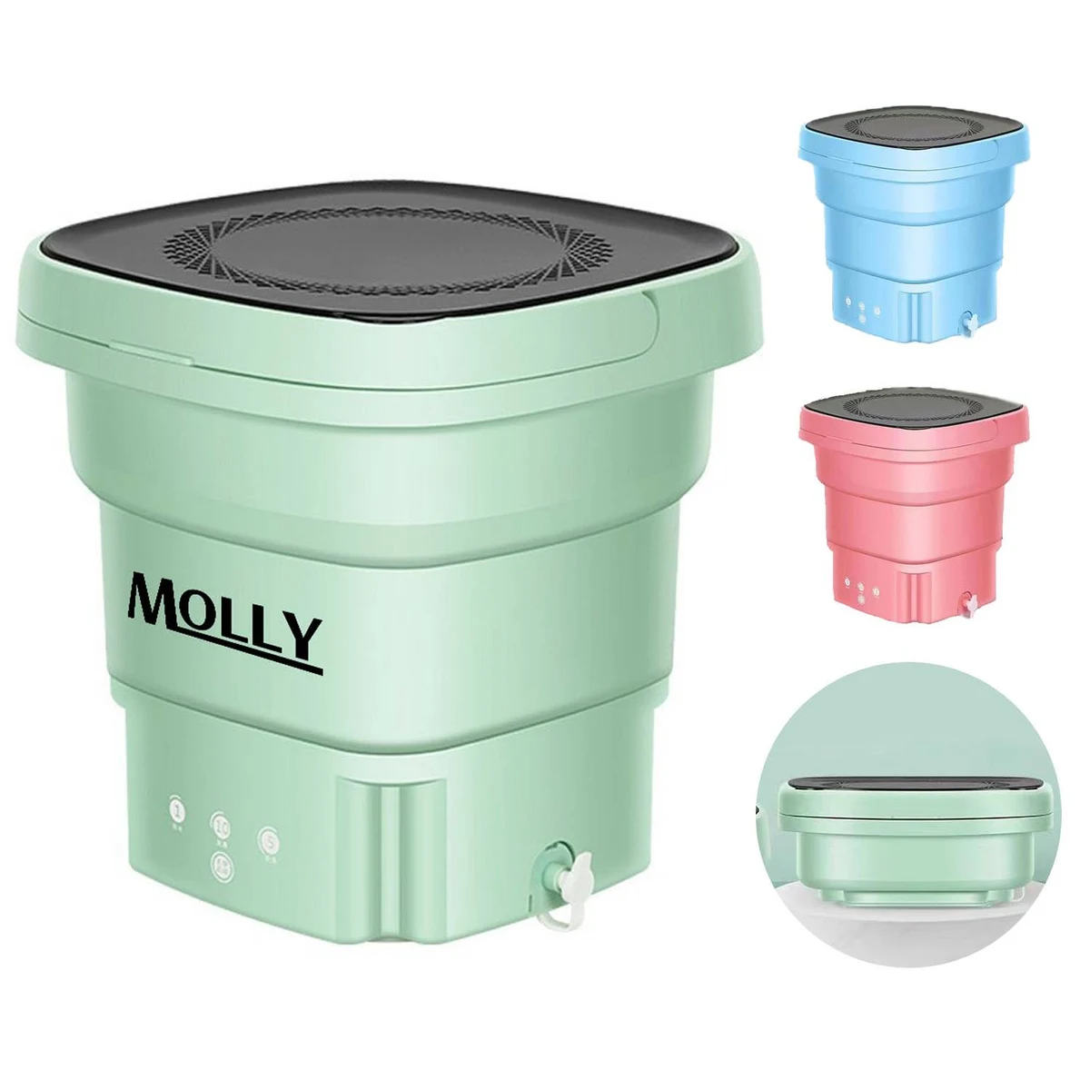 Mini Foldable Washing Machine 1