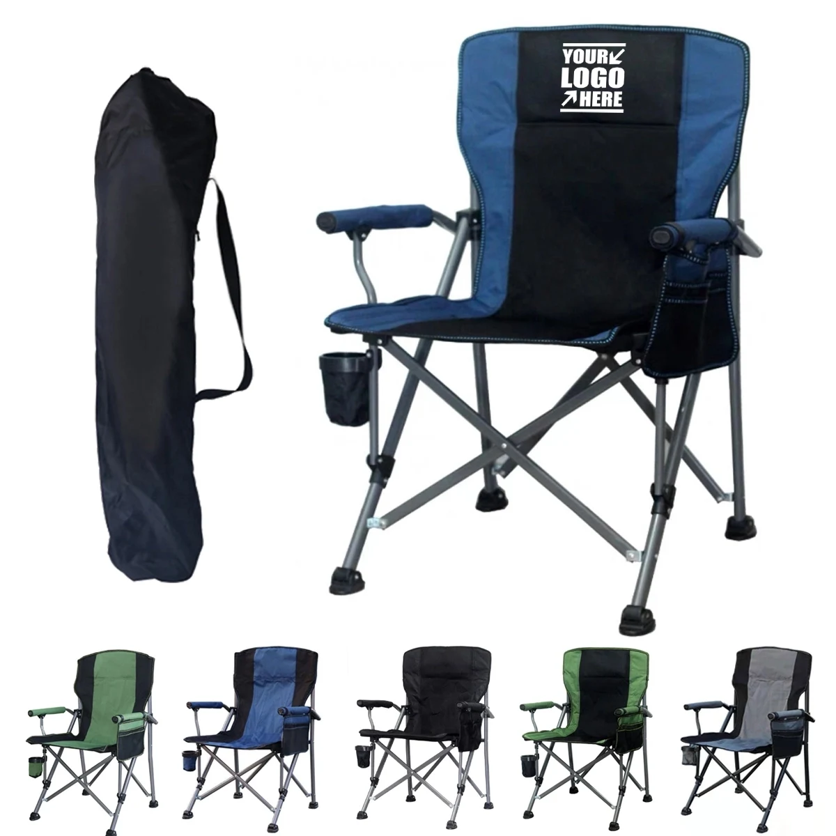 Custom Portable Sturdy Durable Folding Camping Chair 1