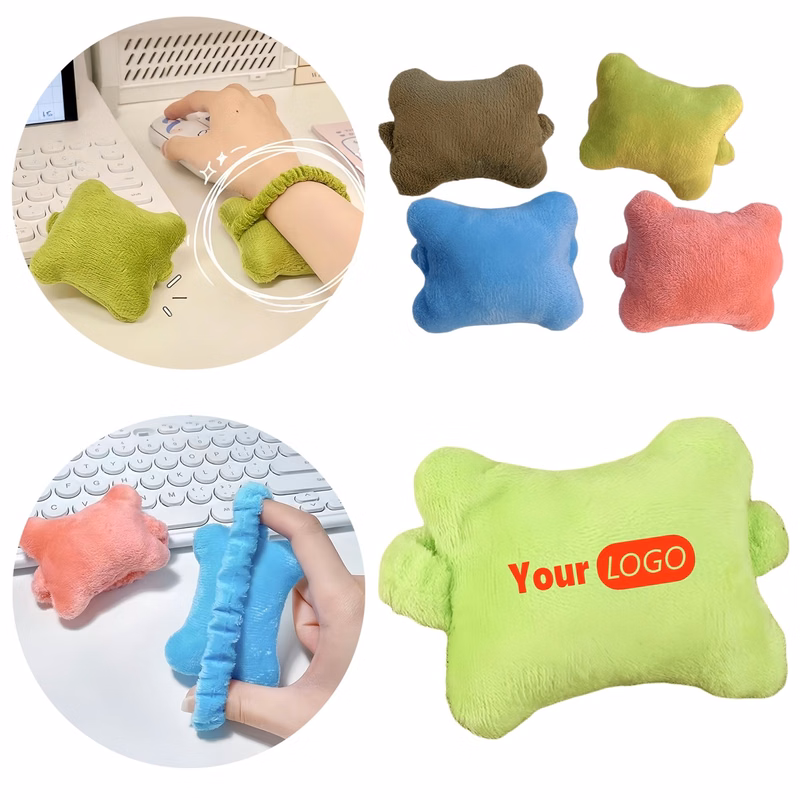 Simple Solid Color Stress Relief Wrist Pillow