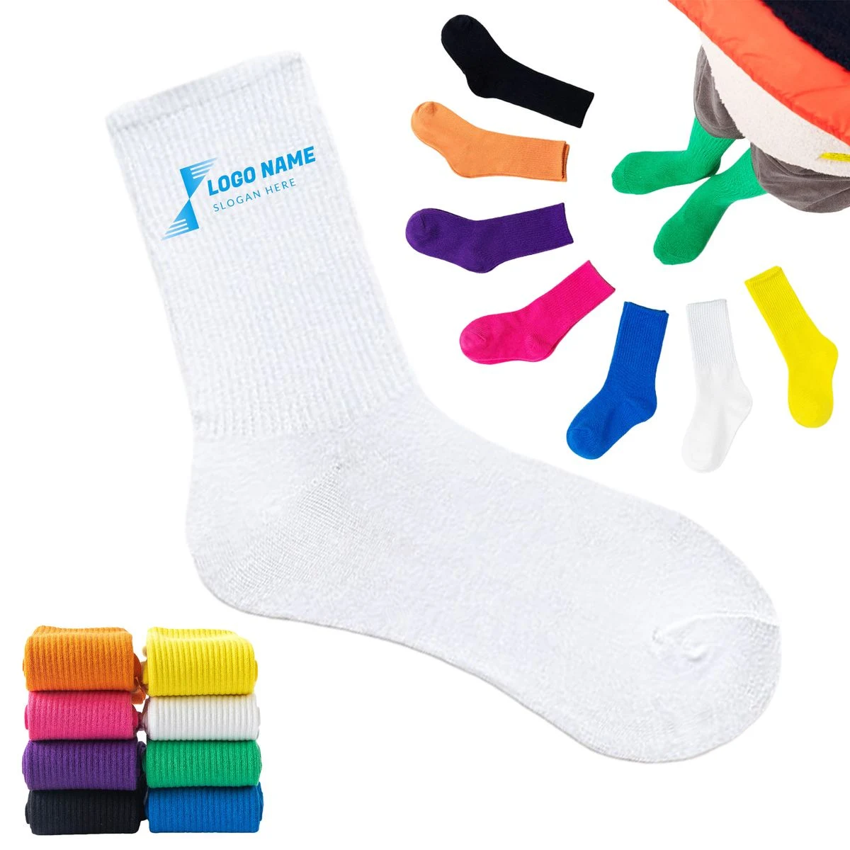 Minimalism Sport Cotton Sock 1
