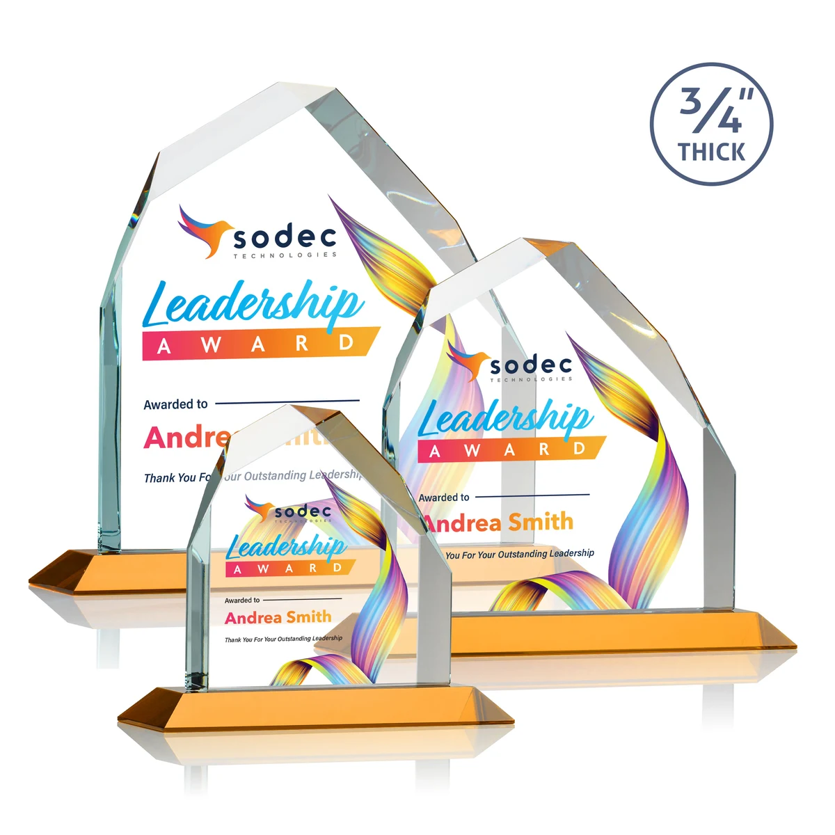 Austere Peak VividPrint™ Award - Amber 1