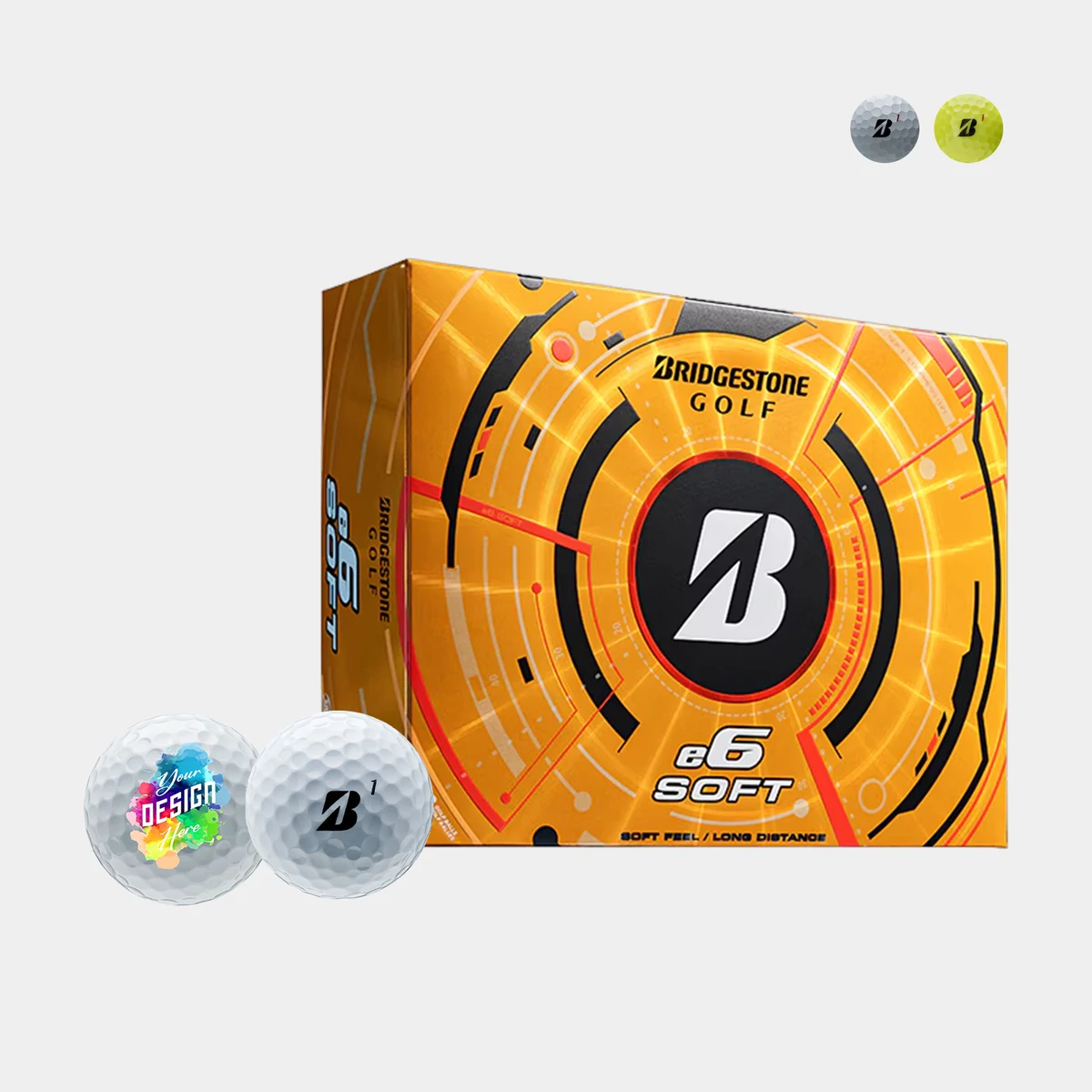 Bridgestone® e6 Soft Feel Golf Balls 1