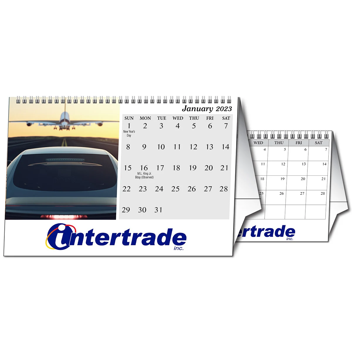Custom Photo Tent Desk calendar 1