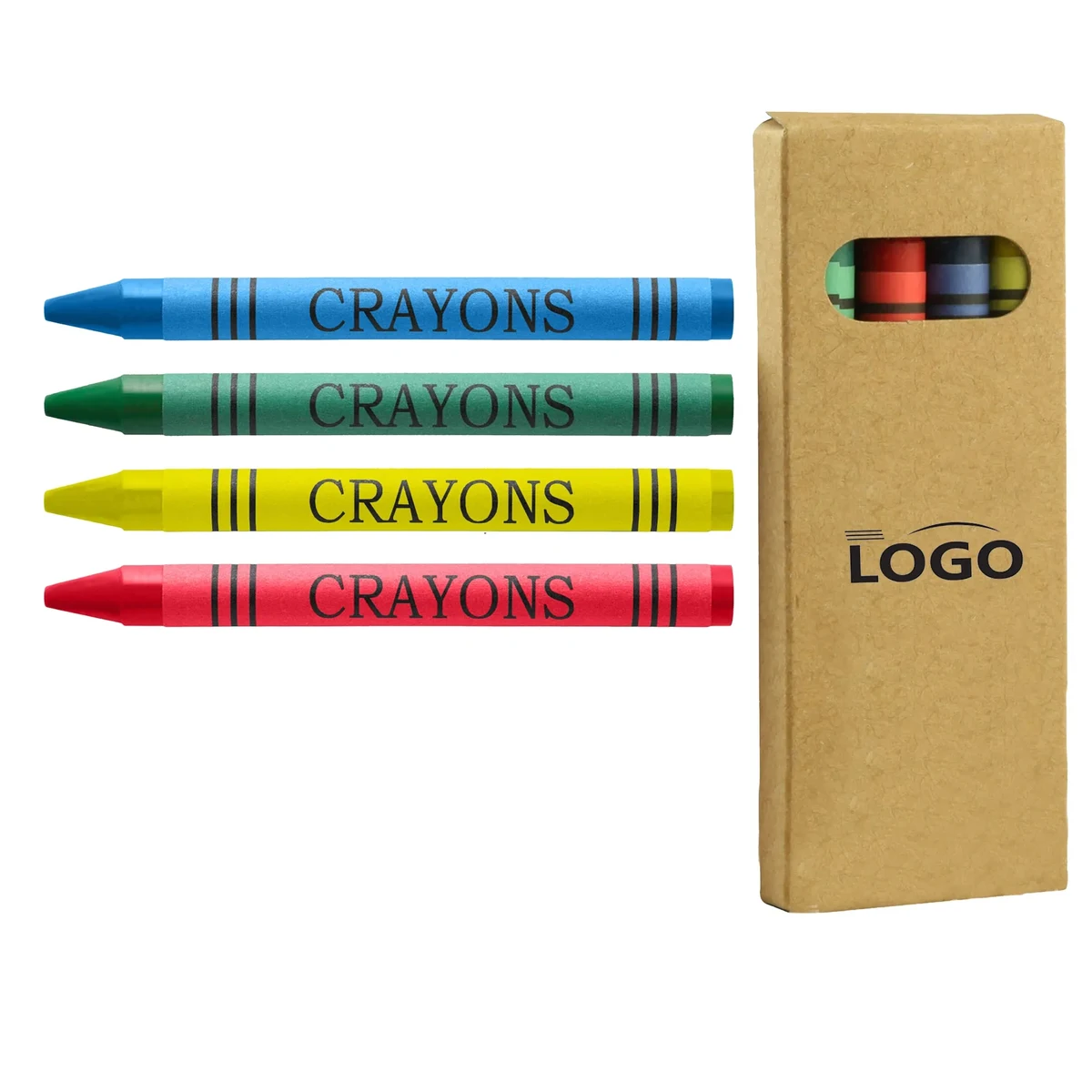 4-Packs Crayon Set for Kids 1