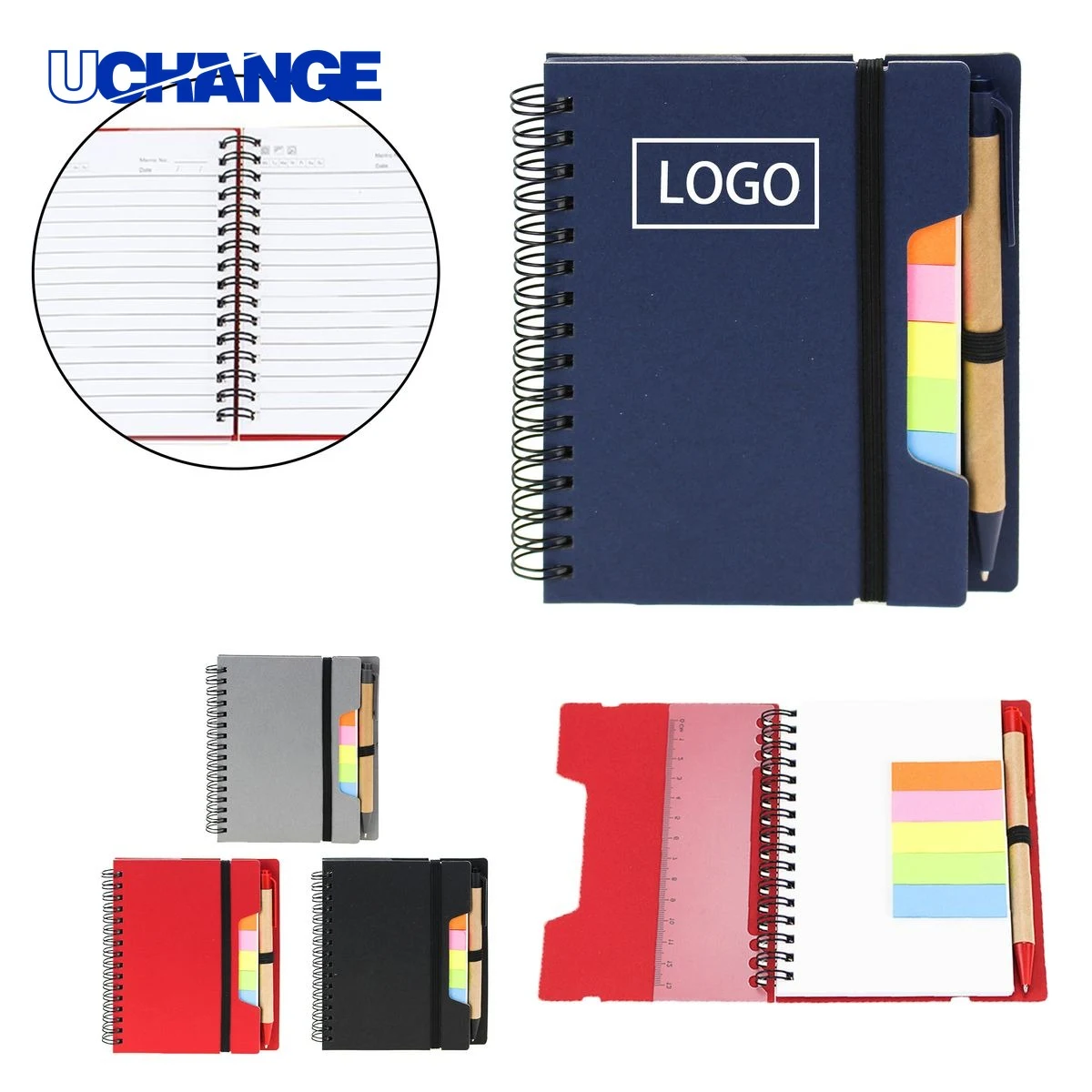 Branded Ruler and Notepad Bundle 1