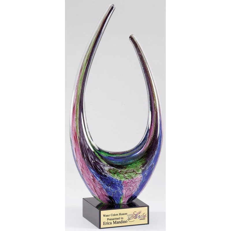 12.5" Art Glass Award 1