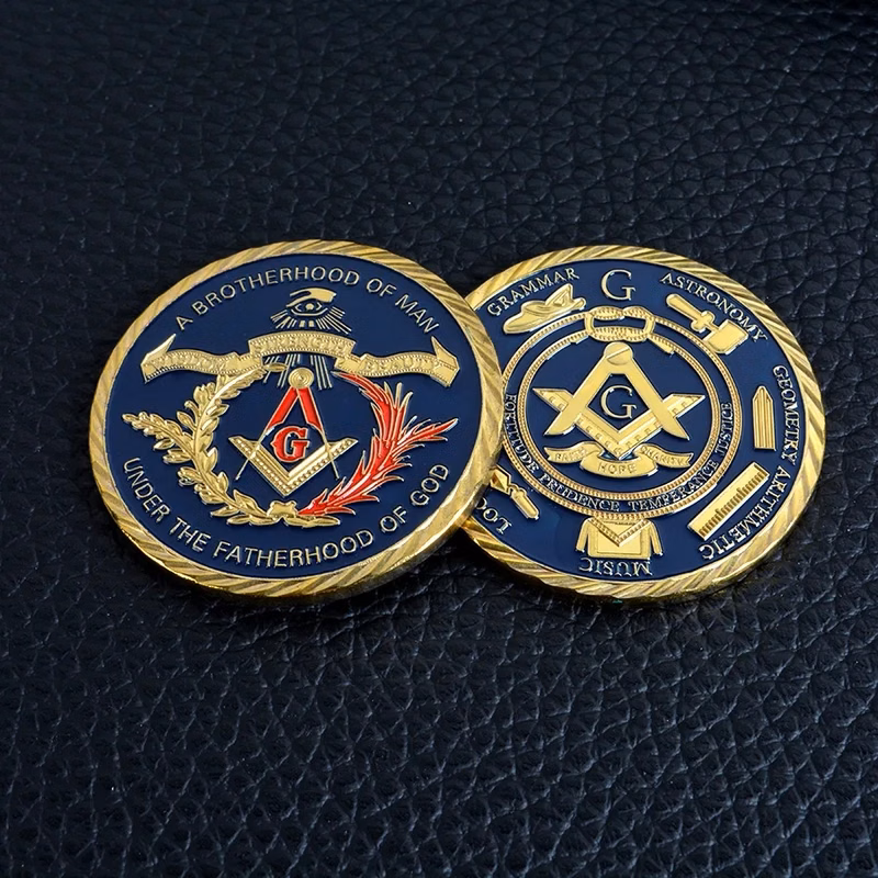 Masonic souvenir coin