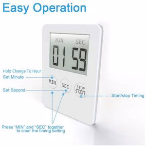 Card Digital Count Down And Count Up Timer