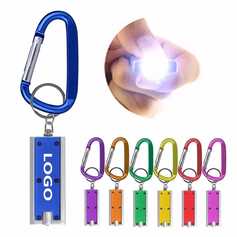 Flashlight with Carabiner