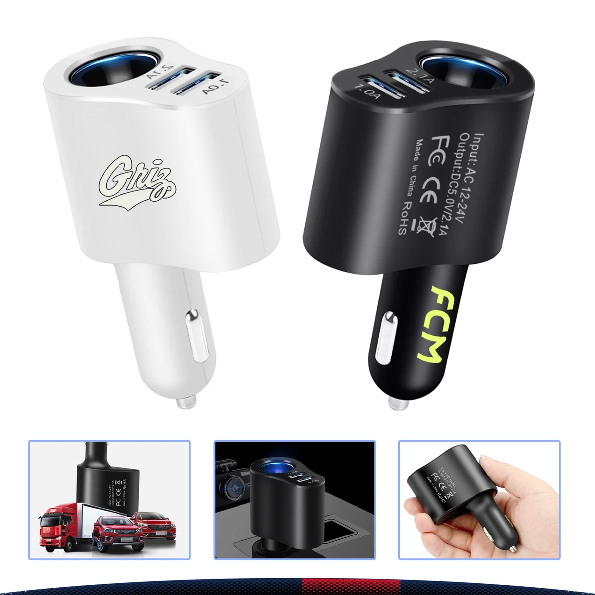 Monica Car Charger 1