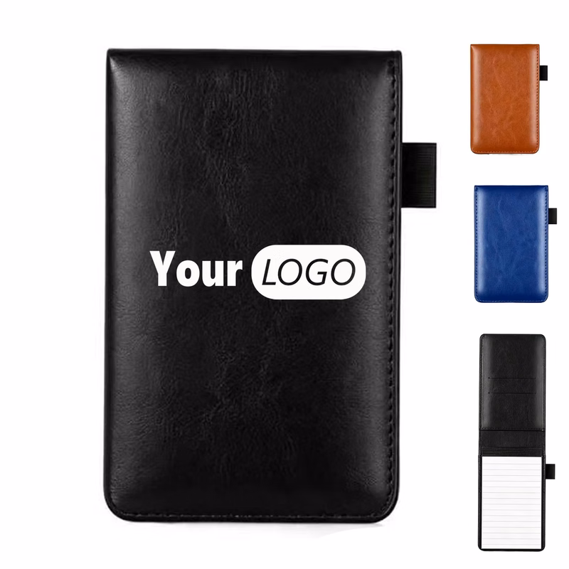 Portable Compact Pu Leather Notebook