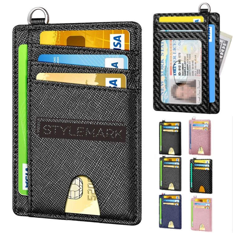 Slim Front Pocket Wallets, RFID Blocking Credit Card Holder 1