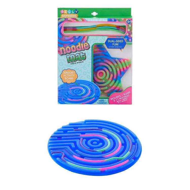 Noodle Mats - Tie-Dye 12 Piece