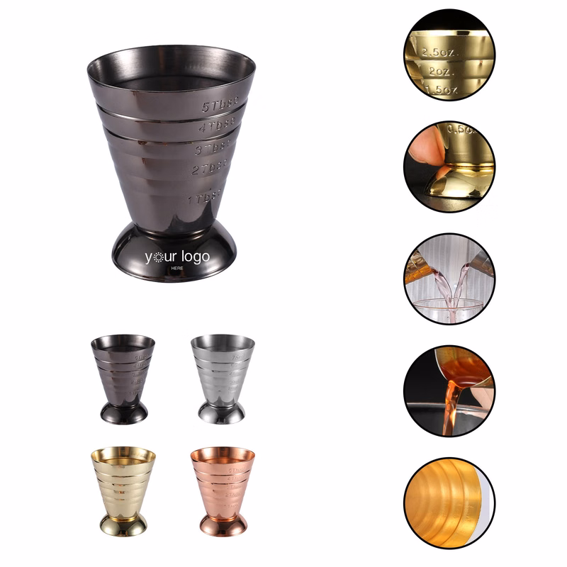 Stainless Steel Multi Level Jigger Cup