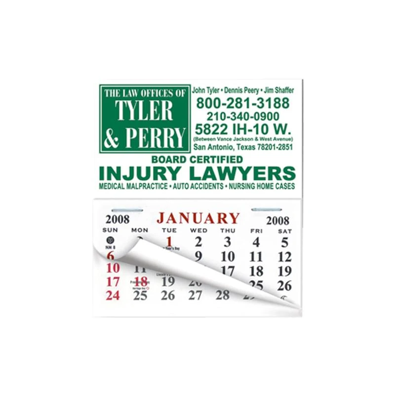 2" x 3 1/2" Calendar Pad Magnet 1