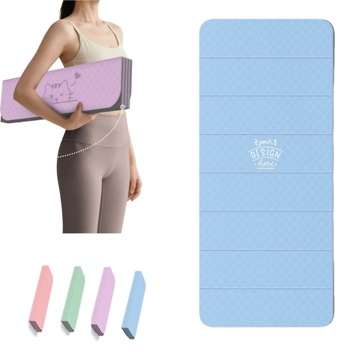 Foldable Yoga Mat 1