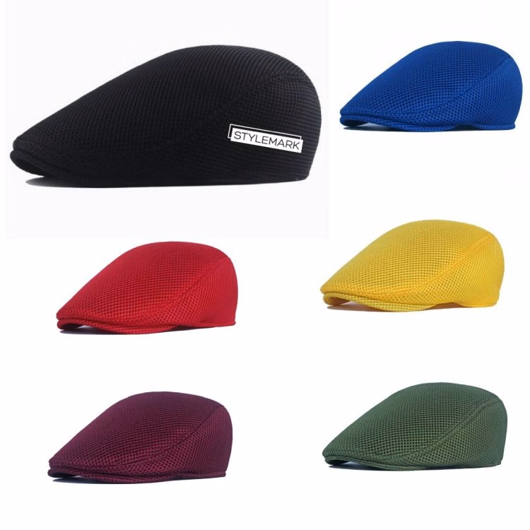 Men's Mesh Newsboy Beret