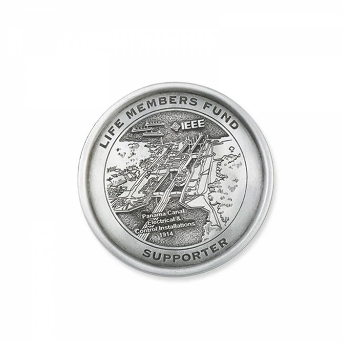 Solid Pewter Coaster 1