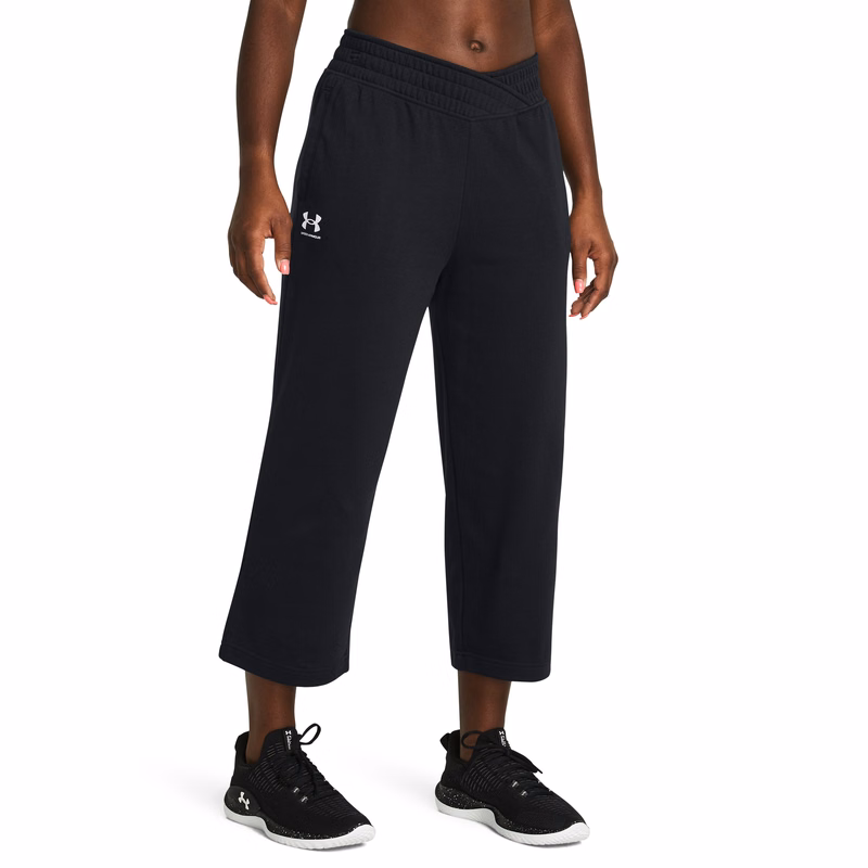 UA Rival Terry Women's Wide Leg Crop Pants