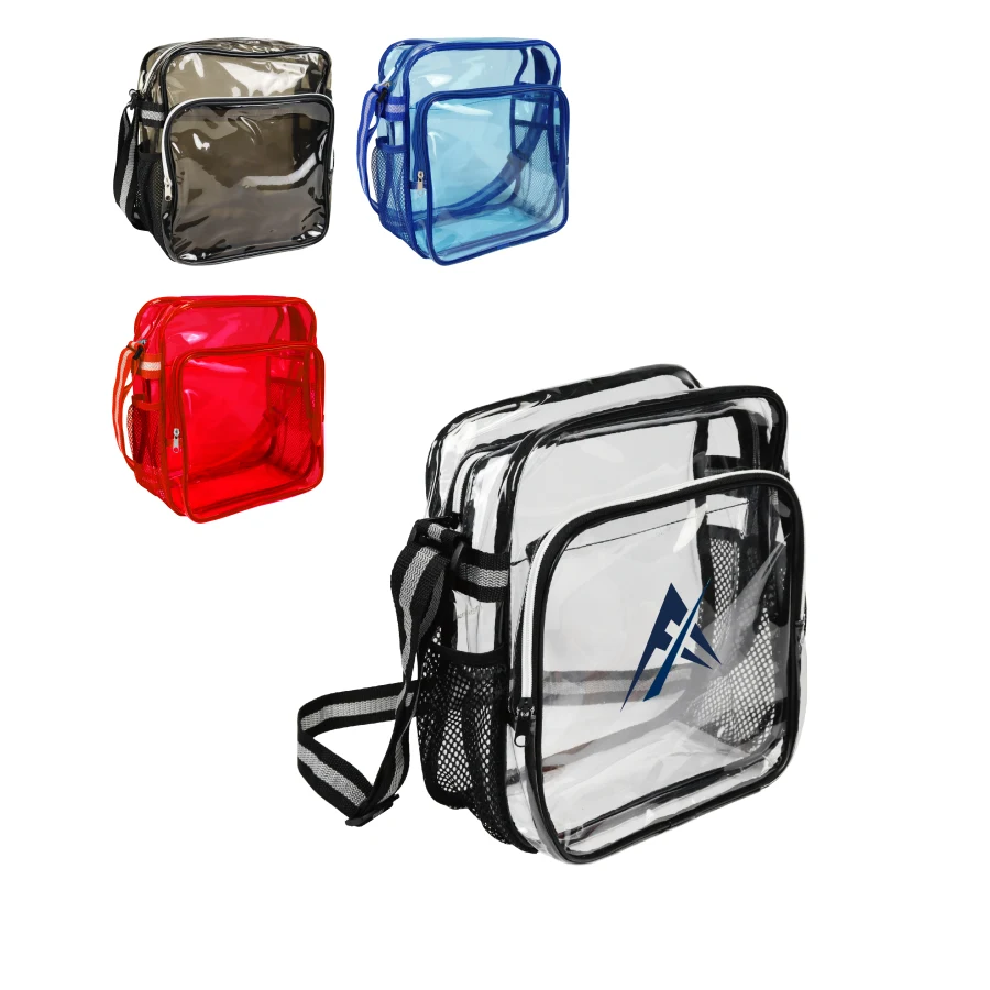 Union Printed - Eco Friendly Clear Crossbody Bag 1