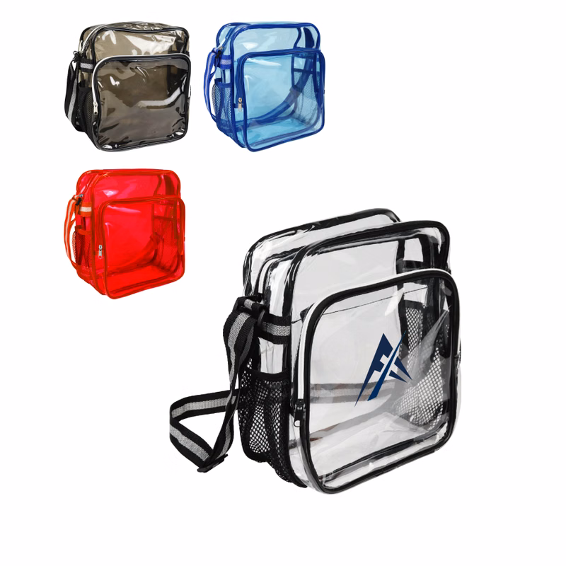 Union Printed - Eco Friendly Clear Crossbody Bag