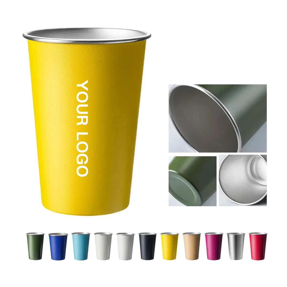 Stainless Steel Tumbler with Vacuum Insulation 16oz 1
