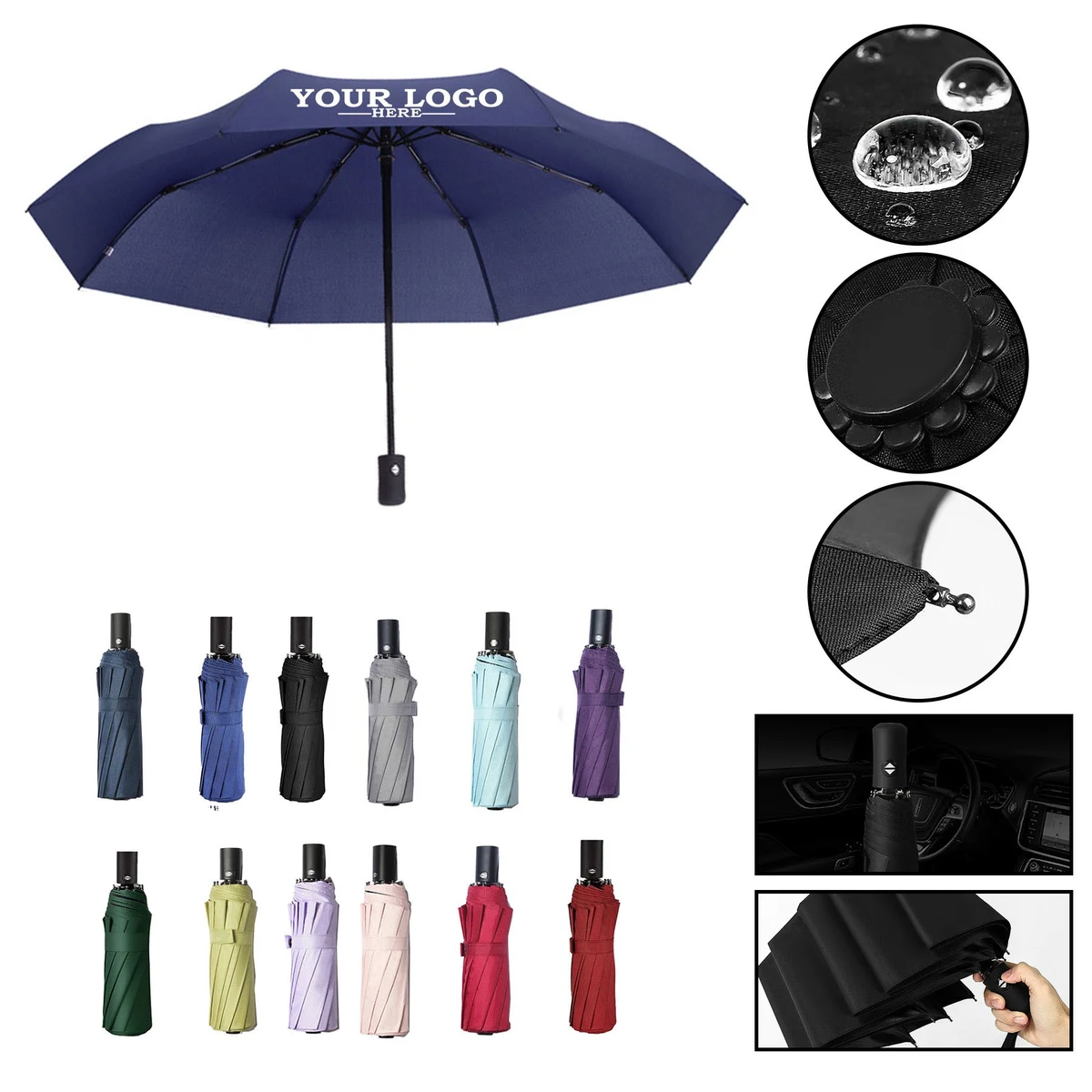 Travel Automatic Compact Umbrella 1