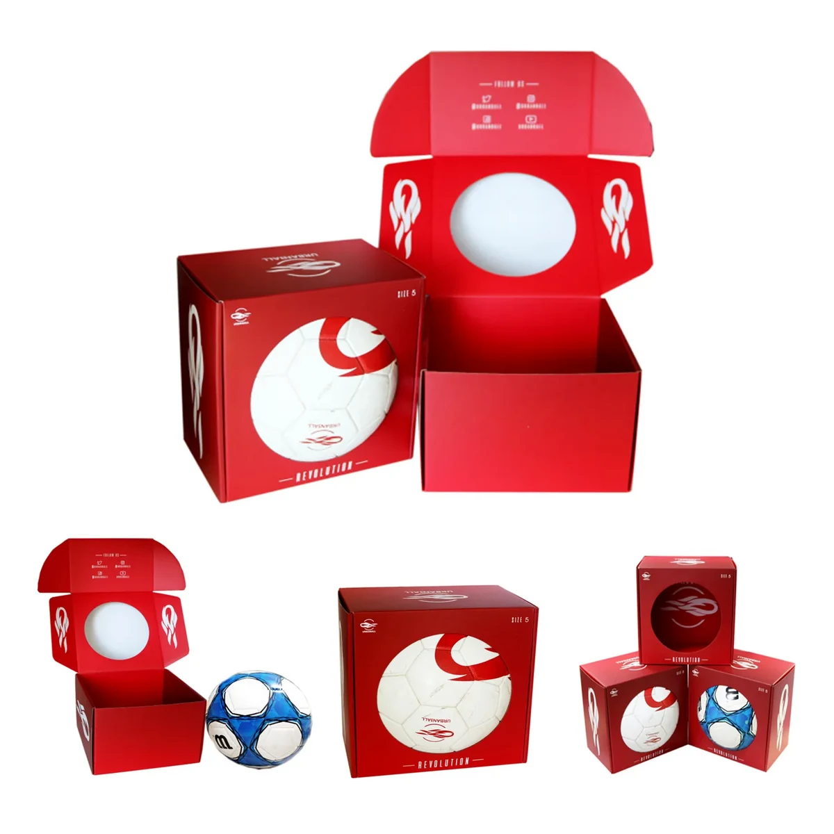 Custom Football Packaging Box 1