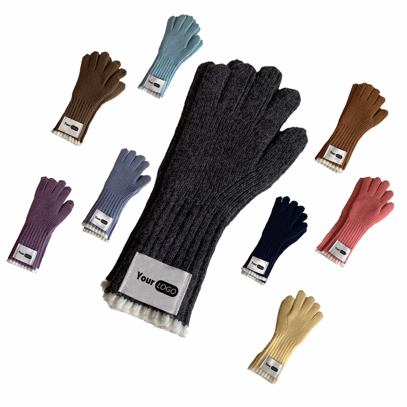11" thermal knit gloves