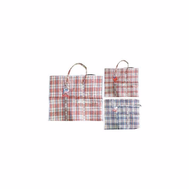 Launder Bags with Zipper Red & Blue