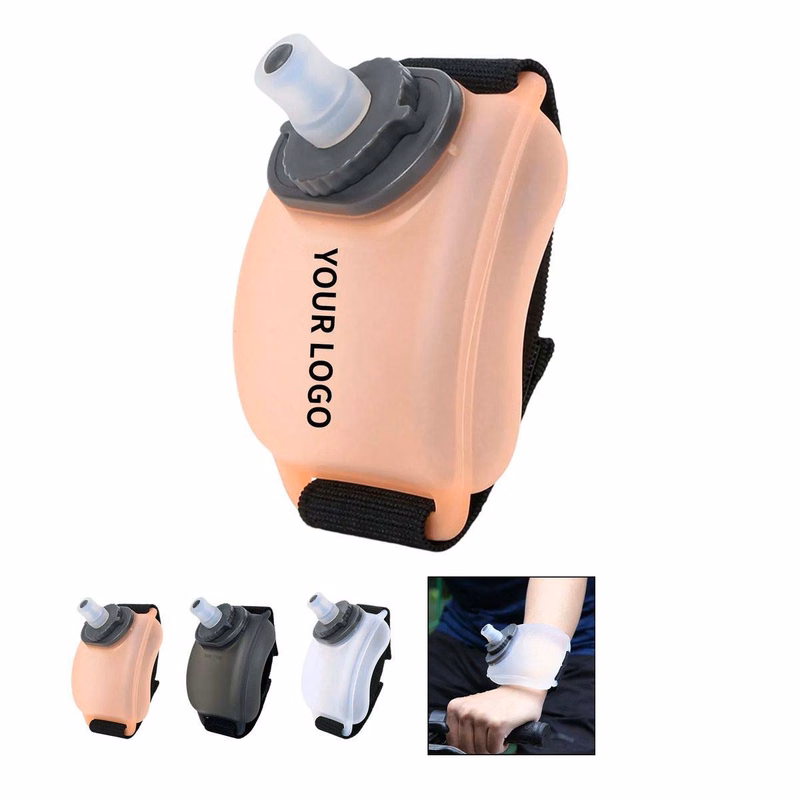 Leak Proof Wrist Water Bottle with Soft Squeeze Body