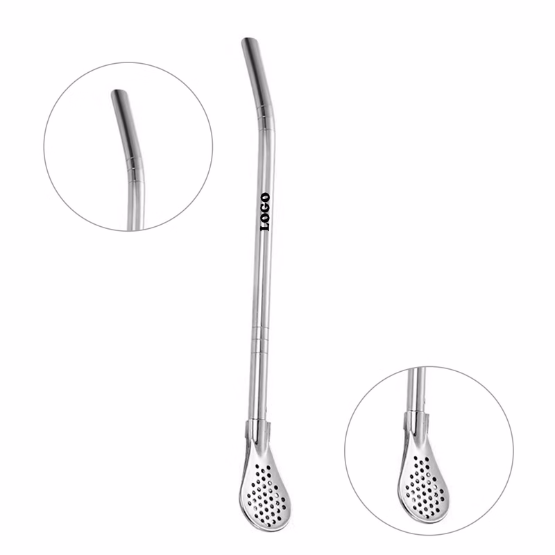 Spoon Straws 304 Stainless Steel With Filter Spoon