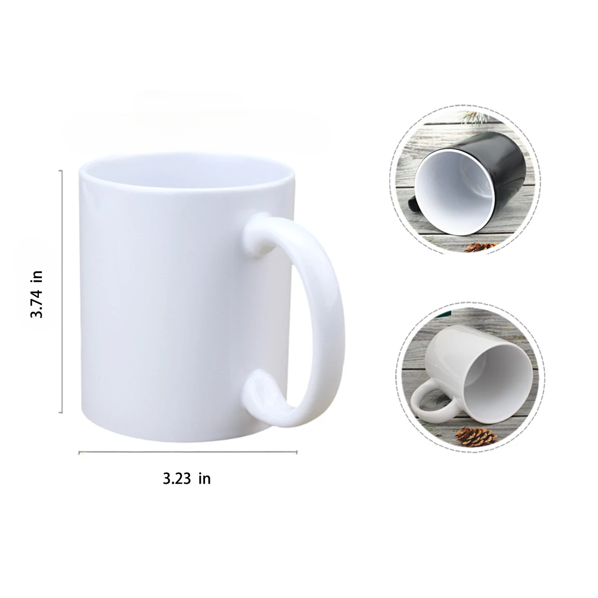 MOQ 100 PCS 11OZ Coffee Mug 1