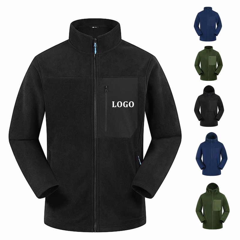 Polar Fleece Zip Up Winter Softshell Jacket