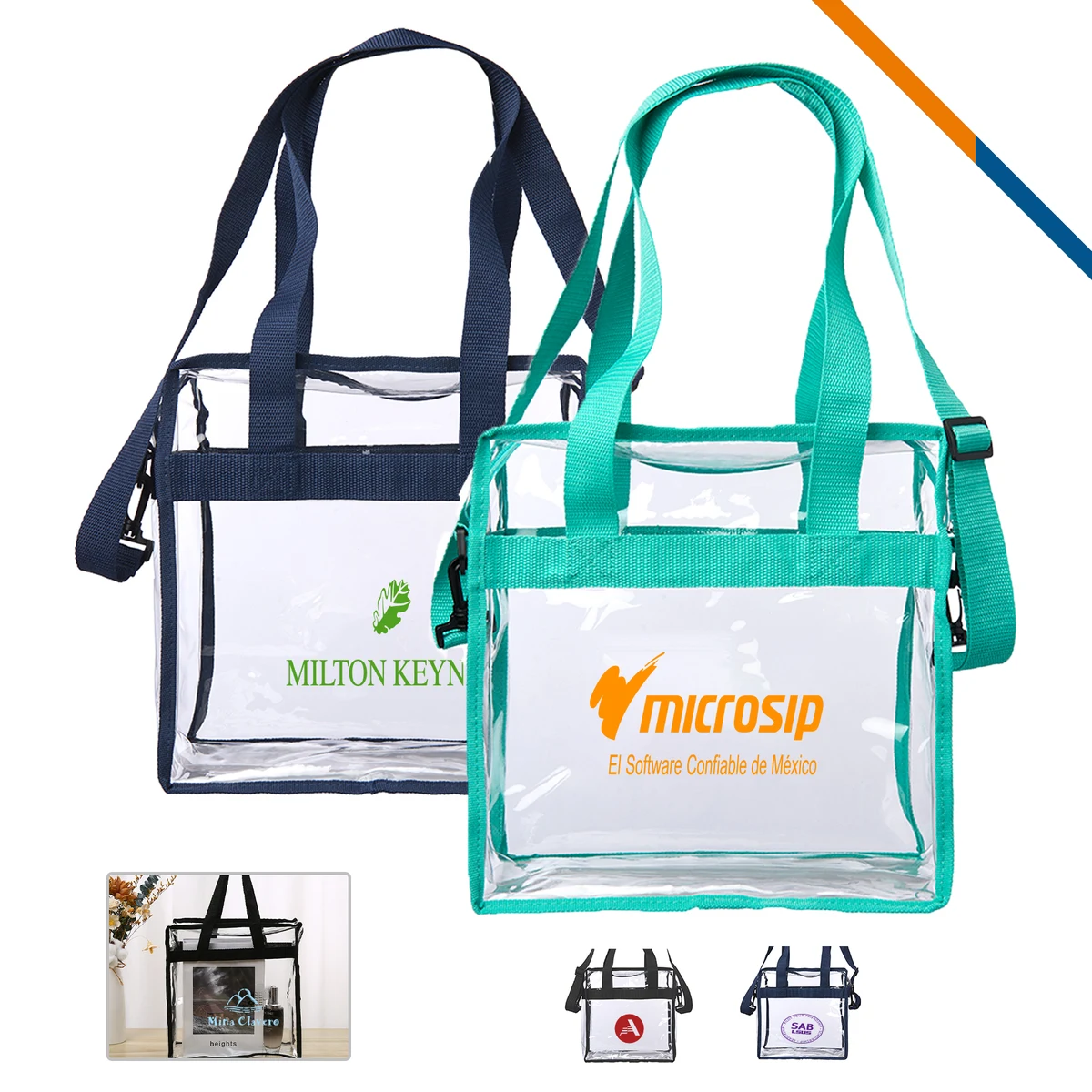 Serana Clear Tote Bag 1