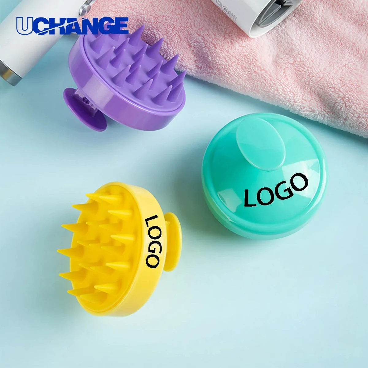 Shampoo Massage Hair Brush Scalp Brush for Showers & Self-Care 1