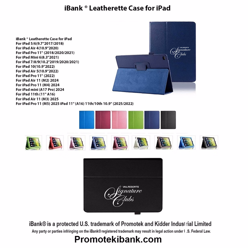 iBank ® iPad Leatherette Case