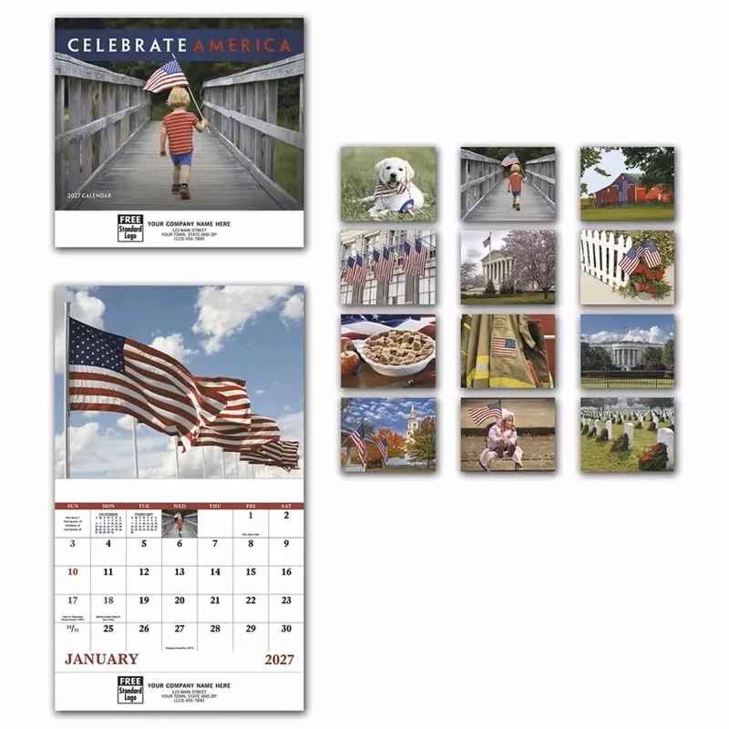 Calendars - Wall, Celebrate America