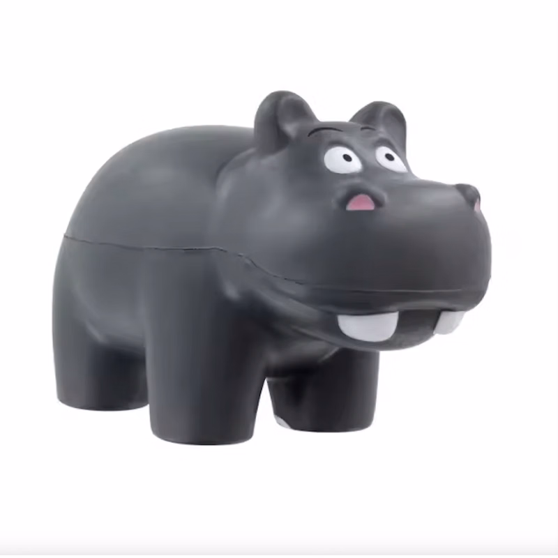 Hippo Shaped Stress Reliever