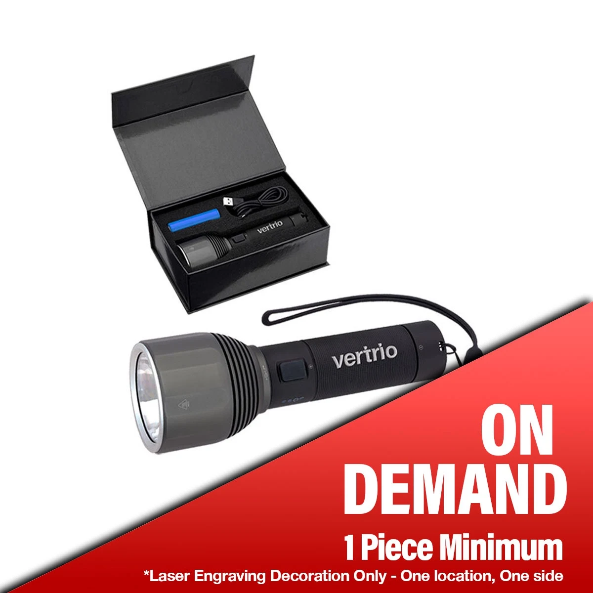 Rechargeable 20W LED Vega Flashlight 1