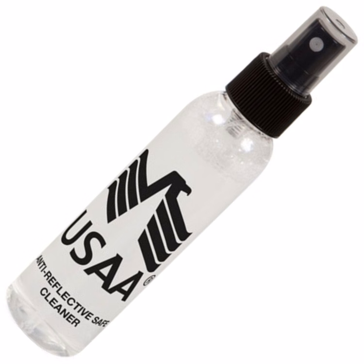 4 Fluid Oz. Bottle Opper Optics Eyeglass Cleaner - 1 Color Imprint (Clear)