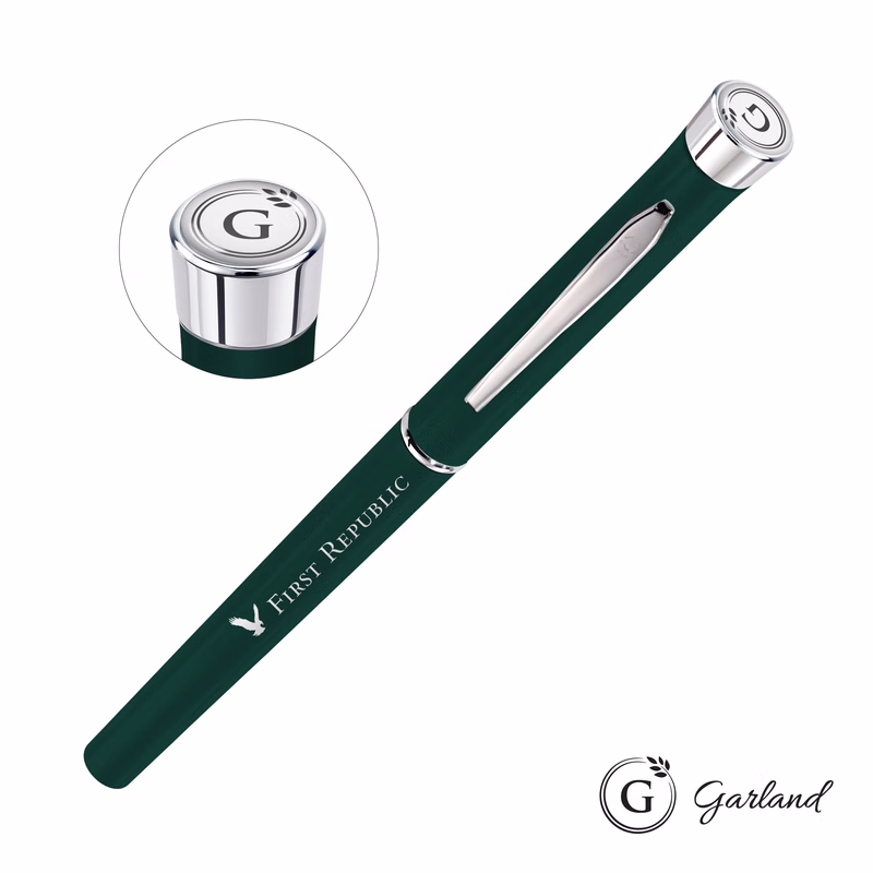 Garland® Color Matte Rollerball Pen - Chrome