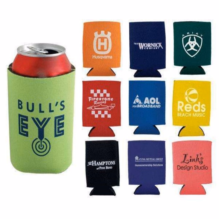 12OZ Neoprene Seltzer Collapsible Can Coolie (1-color Imprint)