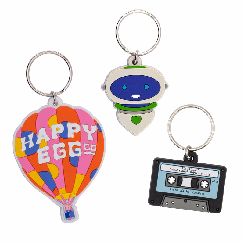 Custom PVC Keychain w/ NFC Function (1.5")