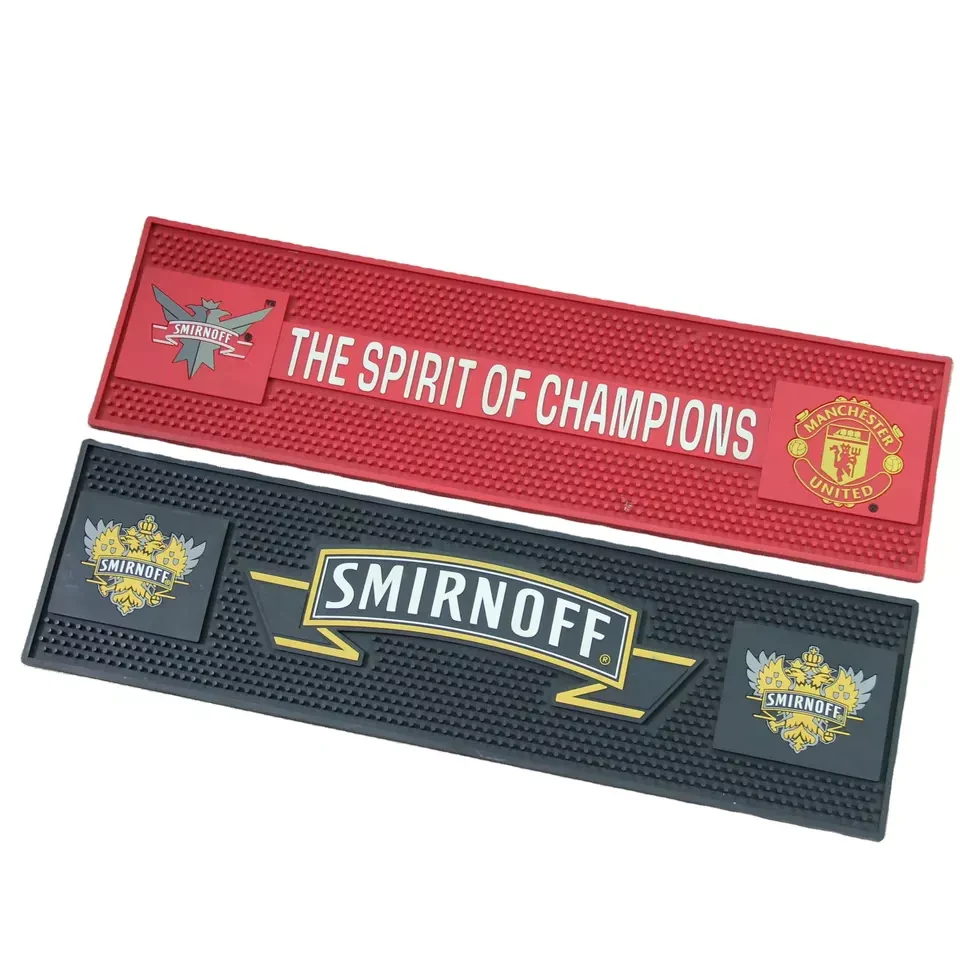 Popular Custom Rubber Beer Bar Spill Mats 1
