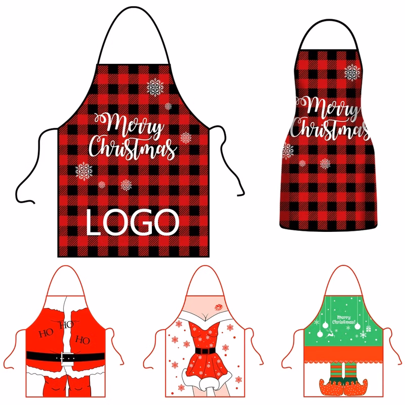 Christmas Kitchen Cooking Apron