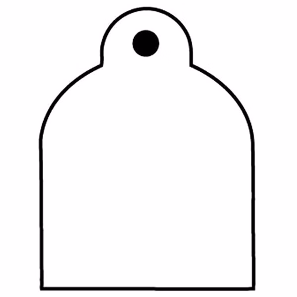 Arch w/Tab Key Tag - Spot Color