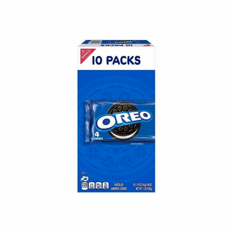 Oreo Chocolate Sandwich Cookies - 10 Pack