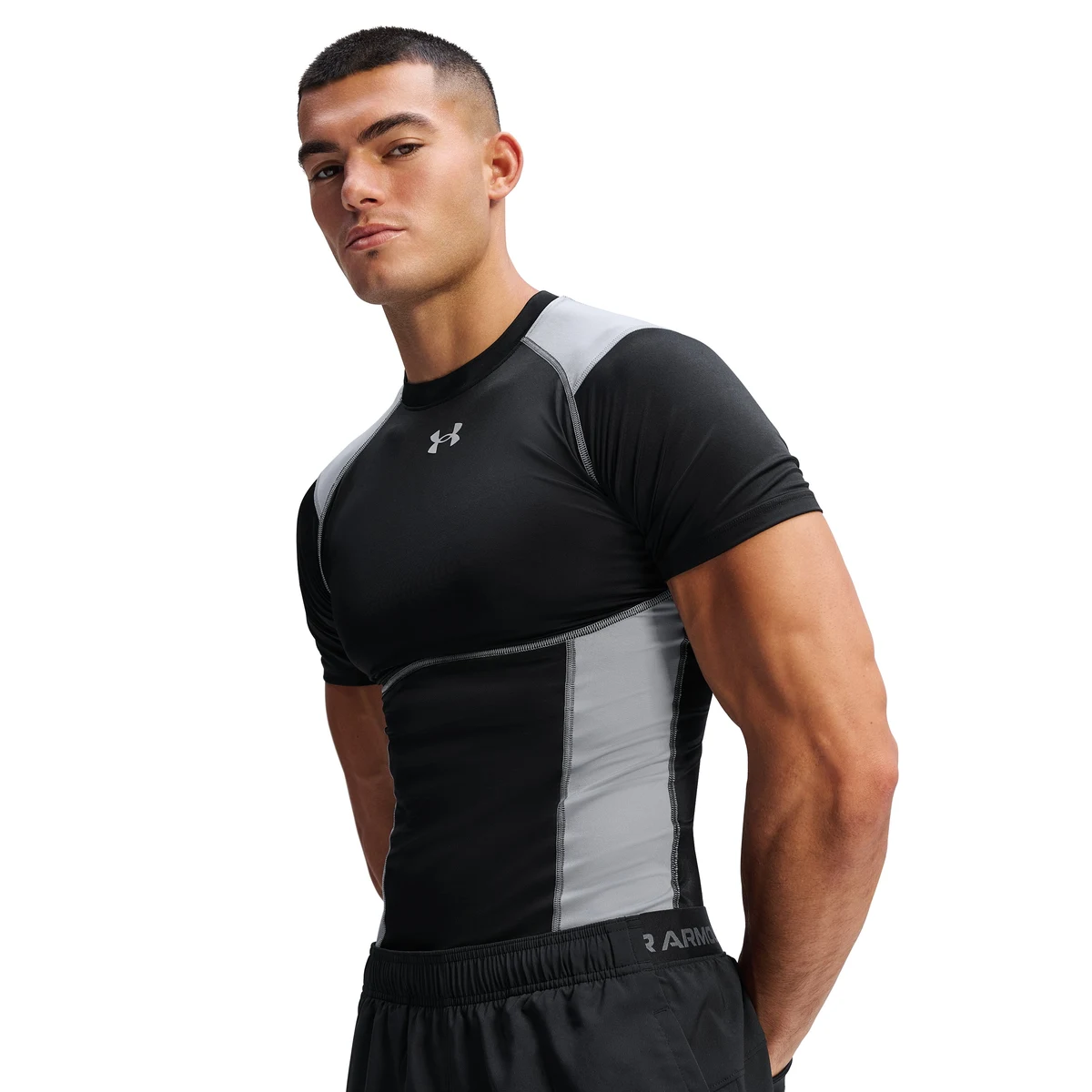 HeatGear Elite Men's Compression Short Sleeve 1