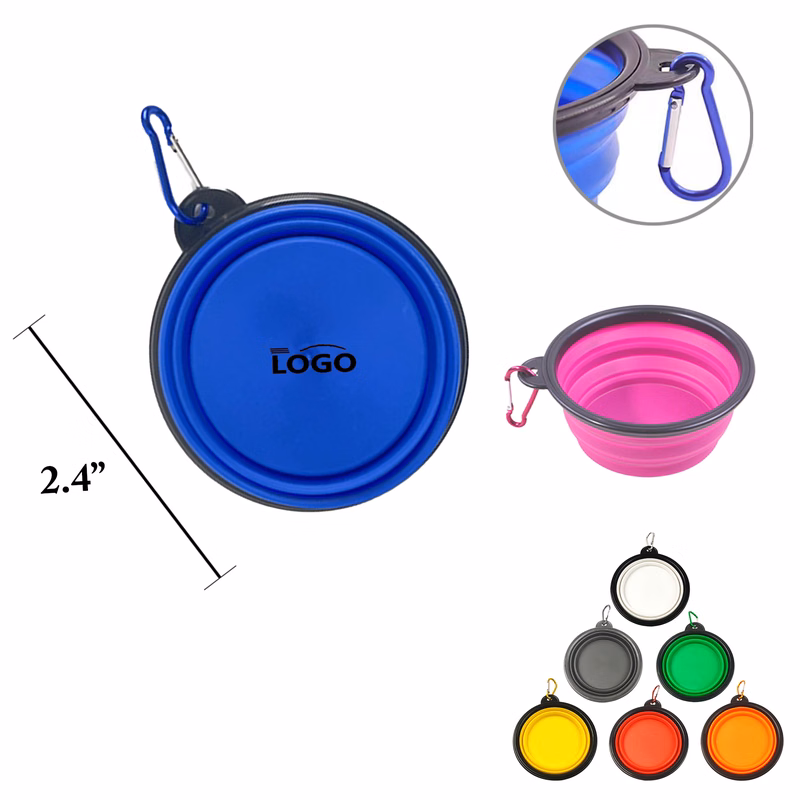 MOQ50 Portable Multi-Size Pet Water Bowl